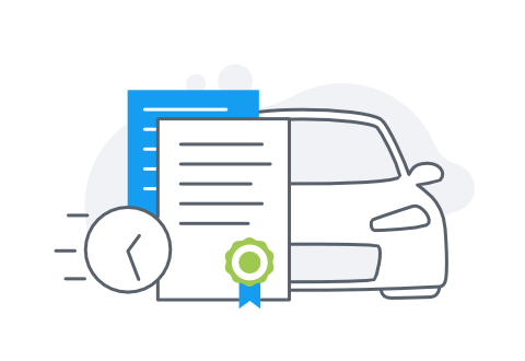 DMV tags & sticker replacement